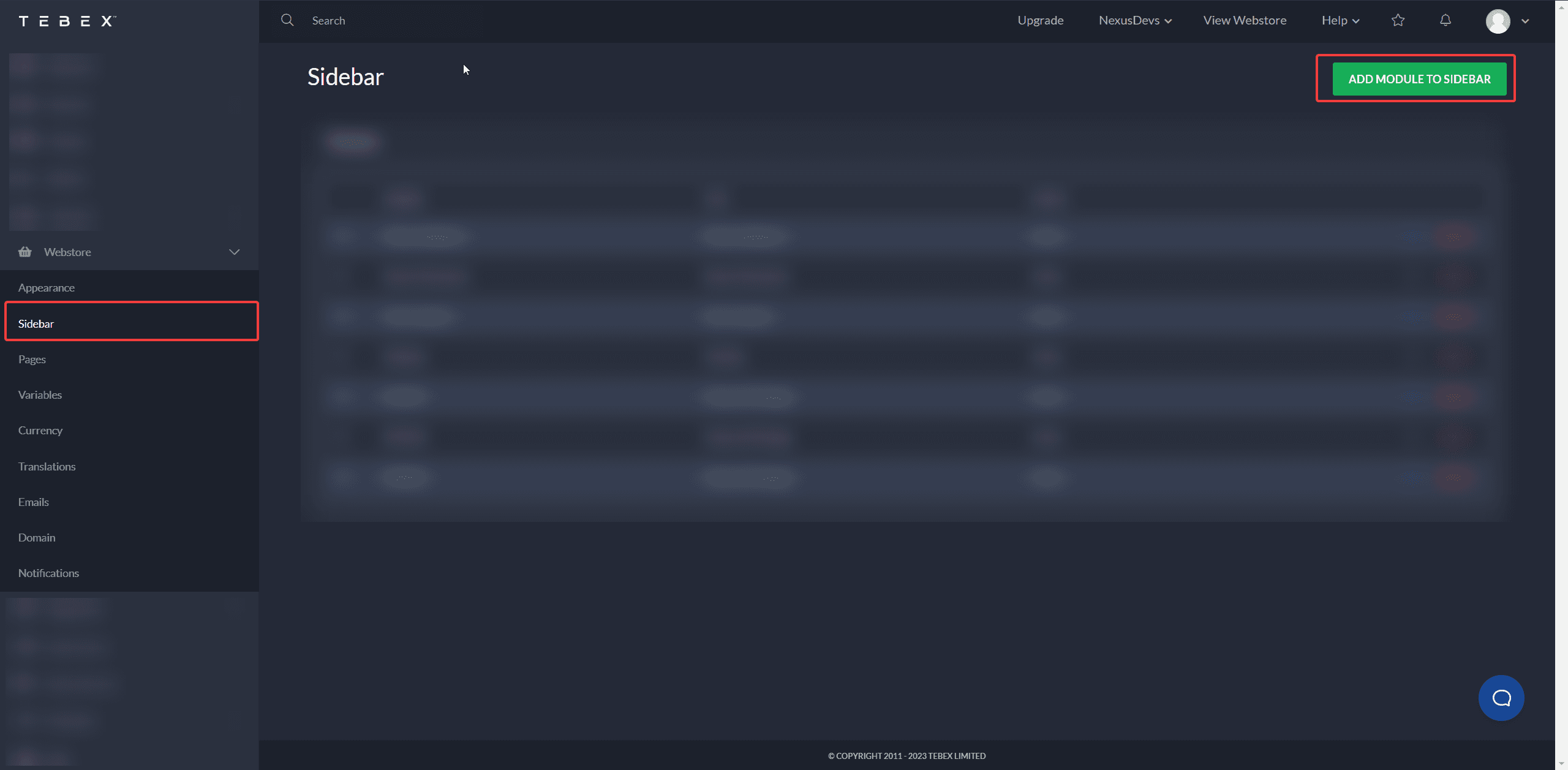 Create a new module